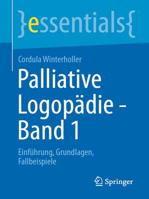 cover image of Palliative Logopädie--Band 1